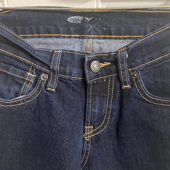 Old Navy The Flirt Skinny Jeans Size 0 Dark Wash Women's Denim EUC - Picture 4 of 9